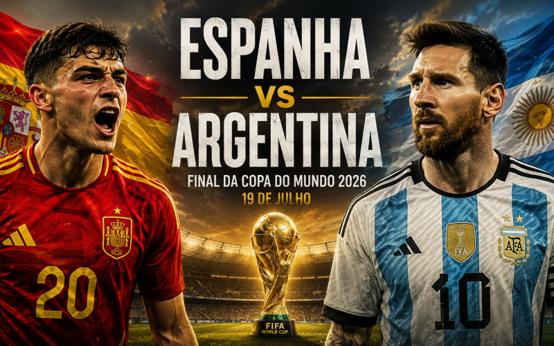 Espanha e Argentina prometem uma final histórica na Copa do Mundo de 2026