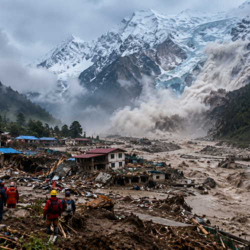 Desastre no Himalaia deixa mortos e desaparecidos na fronteira entre Nepal e Tibete